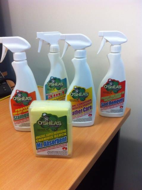 O'Shea's cleaning products